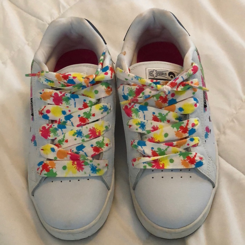 Osiris women’s rainbow skate shoe